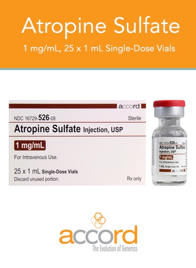 Atropine Sulfate Injection (Single Dose Vials)