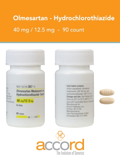 Olmesartan - Hydrochlorothiazide Tablets